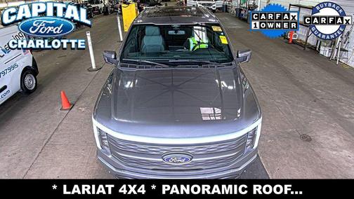 CARBONIZED GRAY METALLIC 2025 Ford F-150 Lightning LARIAT