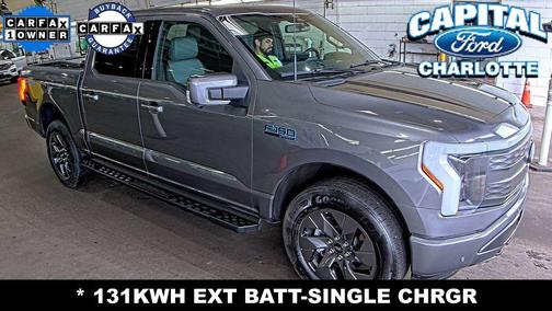 CARBONIZED GRAY METALLIC 2025 Ford F-150 Lightning LARIAT