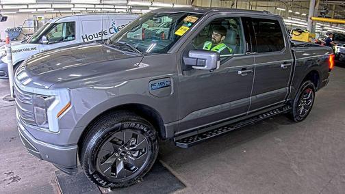 CARBONIZED GRAY METALLIC 2025 Ford F-150 Lightning LARIAT