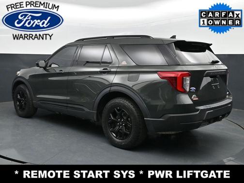 FORGED GREEN METALLIC 2023 Ford Explorer Timberline