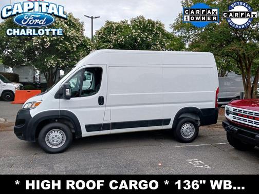 Bright White Clearcoat 2024 RAM ProMaster 2500 Tradesman