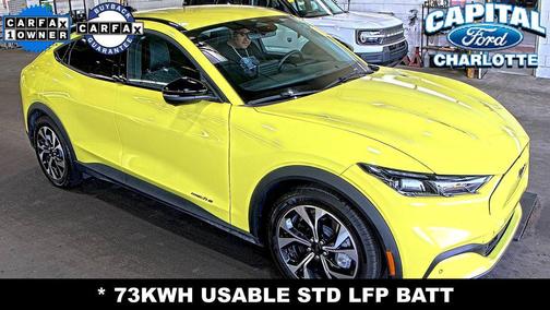 GRABBER YELLOW 2025 Ford Mustang Mach-E Select