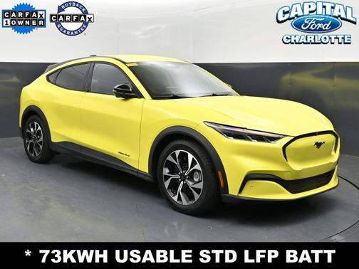 GRABBER YELLOW 2025 Ford Mustang Mach-E Select
