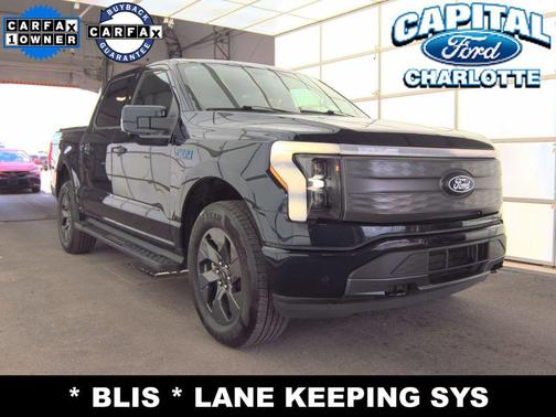 ANTIMATTER BLUE METALLIC 2025 Ford F-150 Lightning LARIAT
