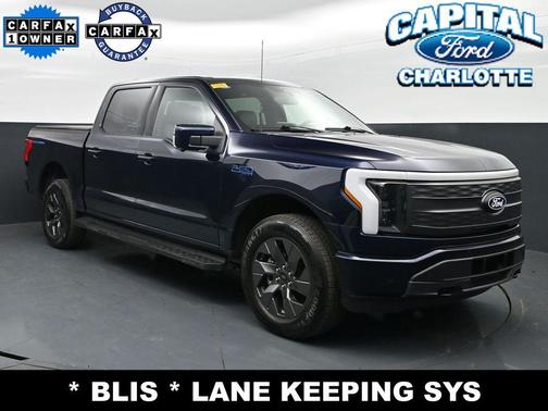 ANTIMATTER BLUE METALLIC 2025 Ford F-150 Lightning LARIAT