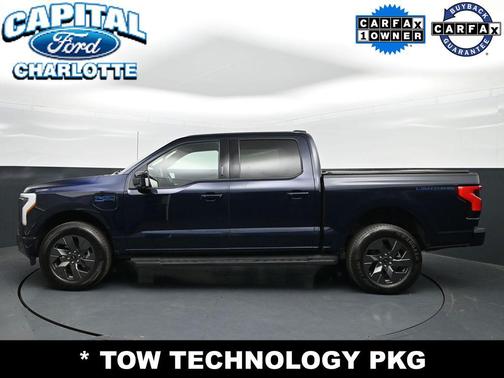 ANTIMATTER BLUE METALLIC 2025 Ford F-150 Lightning LARIAT