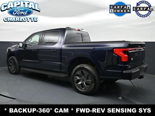 ANTIMATTER BLUE METALLIC 2025 Ford F-150 Lightning LARIAT