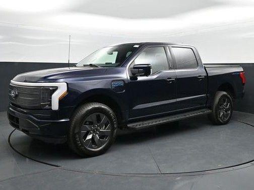 ANTIMATTER BLUE METALLIC 2025 Ford F-150 Lightning LARIAT