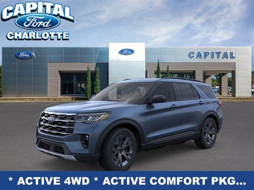 VAPOR BLUE 2026 Ford Explorer Active