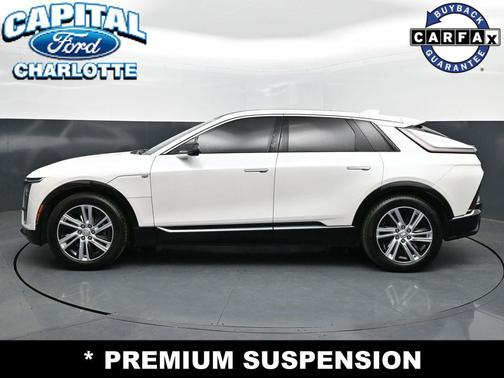 Crystal White Tricoat 2024 Cadillac LYRIQ Tech