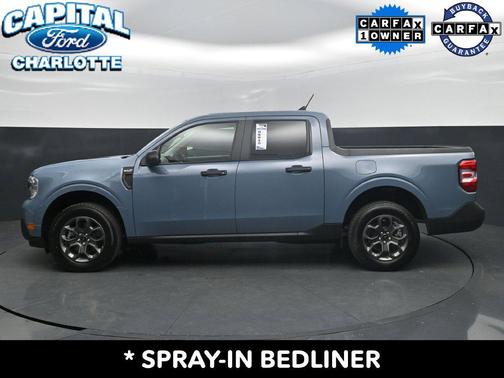Azure Gray Metallic Tri-Coat 2024 Ford Maverick XLT