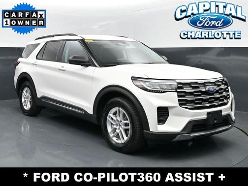 STAR WHITE MET TRI-COAT 2025 Ford Explorer Active