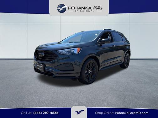 Blue Metallic 2024 Ford Edge SE