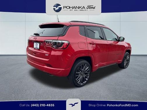 Red 2022 Jeep Compass LIMITED