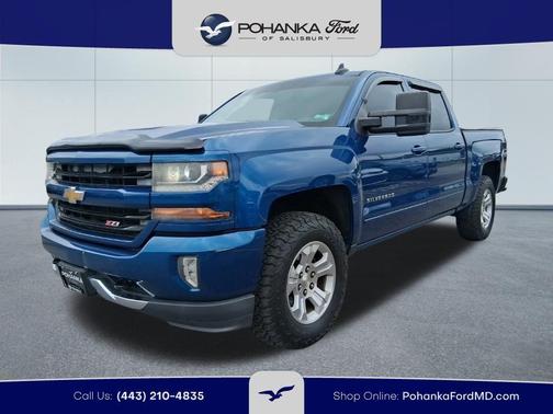 Deep Ocean Blue Metallic 2016 Chevrolet Silverado 1500 LT