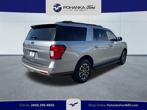 Silver Metallic 2024 Ford Expedition Max XLT