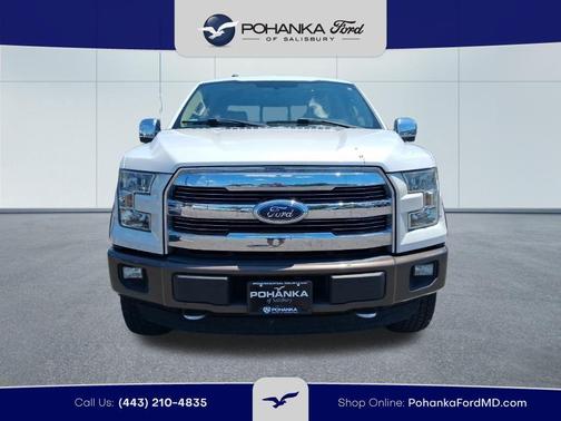 White 2016 Ford F-150 Lariat