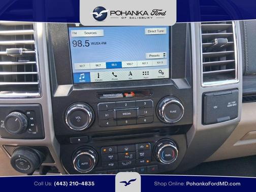 White 2016 Ford F-150 Lariat