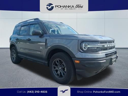 Gray Metallic 2024 Ford Bronco Sport Big Bend