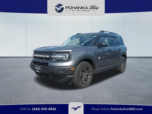 Gray Metallic 2024 Ford Bronco Sport Big Bend