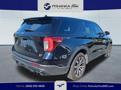 AGATE BLACK METALLIC 2022 Ford Explorer ST