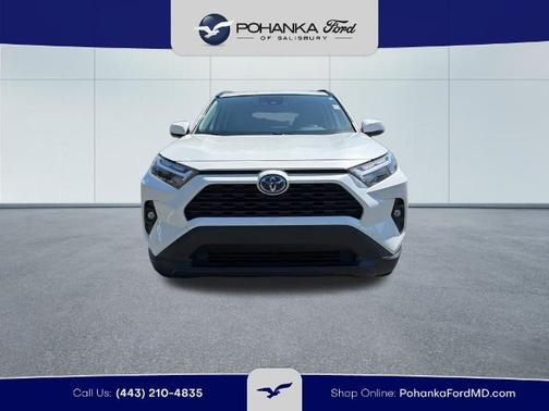 White 2022 Toyota RAV4 XLE PREMIUM