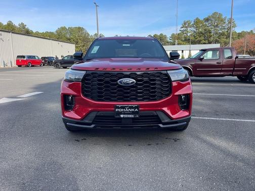 Red Metallic 2026 Ford Explorer ST-Line