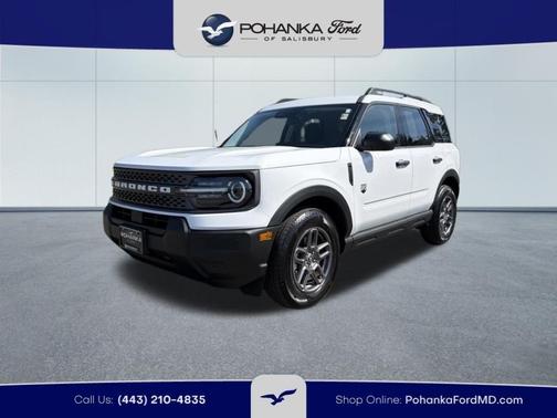 Oxford White 2025 Ford Bronco Sport Big Bend