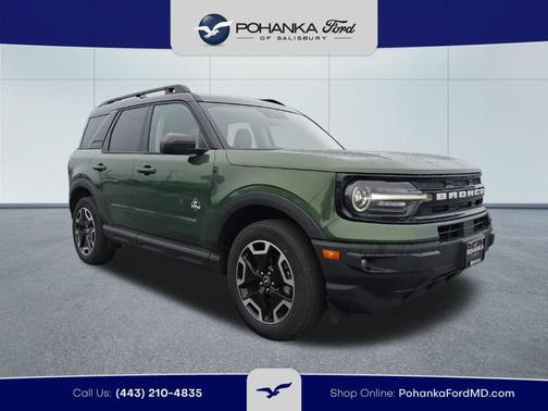 Green Metallic 2024 Ford Bronco Sport Outer Banks