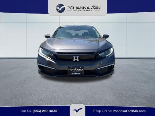 Modern Steel Metallic 2019 Honda Civic LX