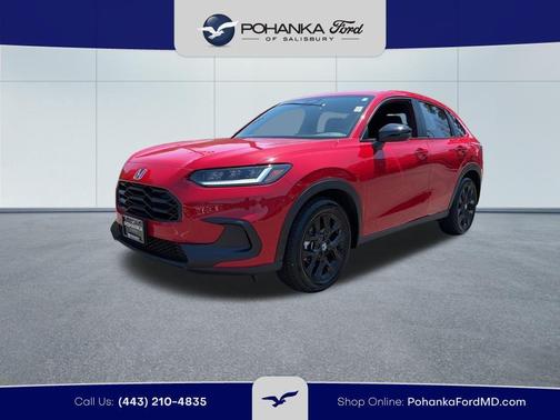 Red 2025 Honda HR-V Sport