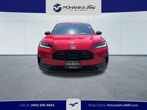Red 2025 Honda HR-V Sport