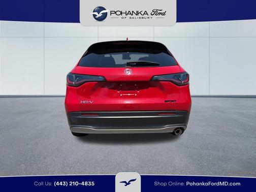 Red 2025 Honda HR-V Sport