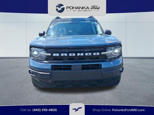 Azure Gray Metallic 2024 Ford Bronco Sport Outer Banks