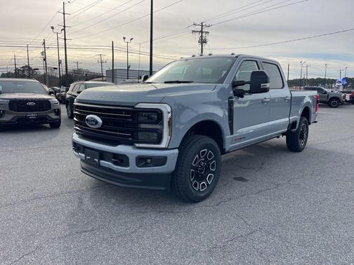 Glacier Gray Metallic 2026 Ford F-250 Platinum