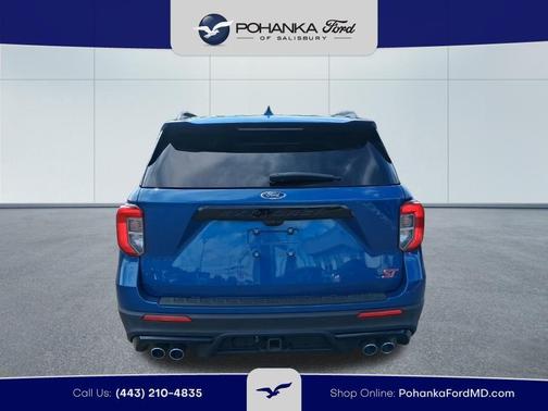 Blue Metallic 2020 Ford Explorer ST