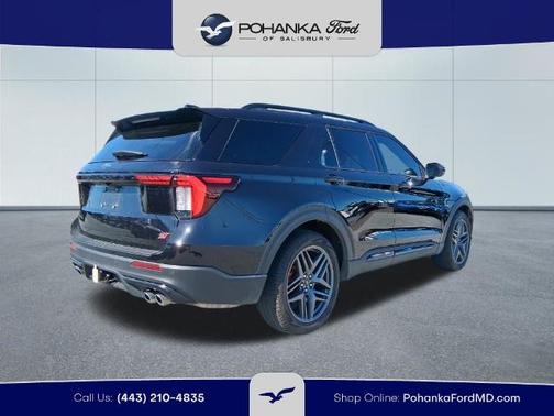 AGATE BLACK METALLIC 2025 Ford Explorer ST