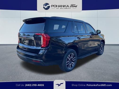 Midnight Blue Metallic 2021 GMC Yukon AT4