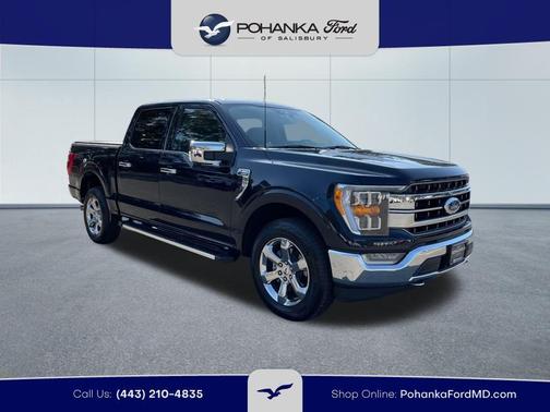 Blue Metallic 2022 Ford F-150 Lariat