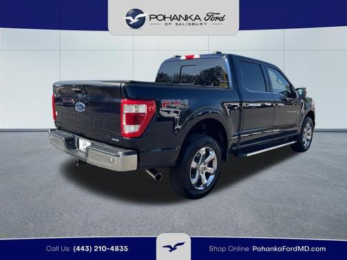 Blue Metallic 2022 Ford F-150 Lariat