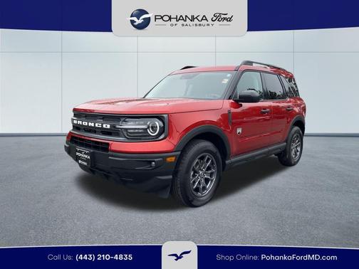 Chili Pepper Red 2024 Ford Bronco Sport Big Bend
