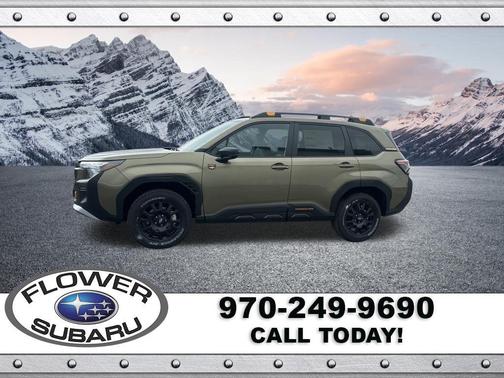Green 2026 Subaru Forester Wilderness
