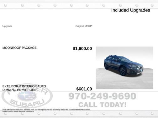 2022 Subaru Crosstrek Sport