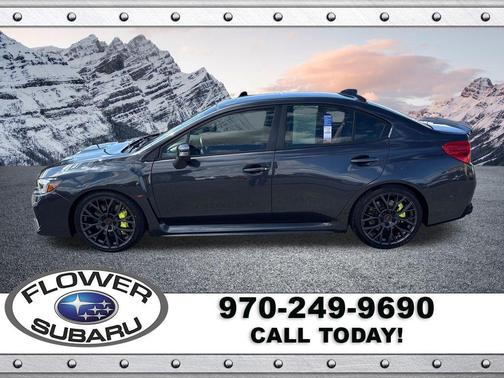 Dark Gray Metallic 2019 Subaru WRX STI Limited