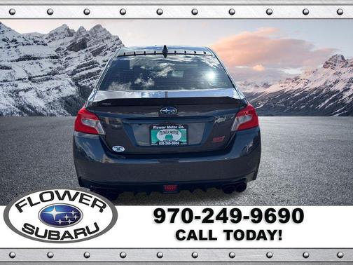 Dark Gray Metallic 2019 Subaru WRX STI Limited