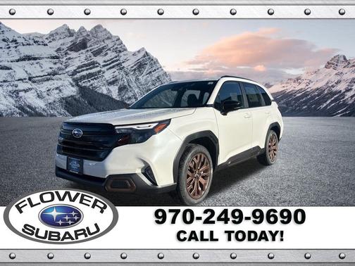 White 2026 Subaru Forester Sport