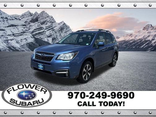 Quartz Blue Pearl 2018 Subaru Forester 2.5i Premium
