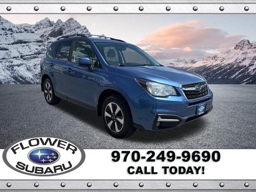 Quartz Blue Pearl 2018 Subaru Forester 2.5i Premium