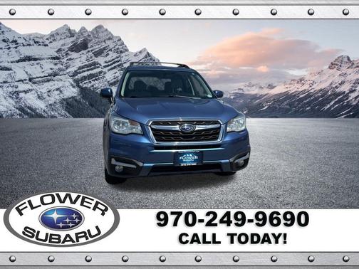Quartz Blue Pearl 2018 Subaru Forester 2.5i Premium