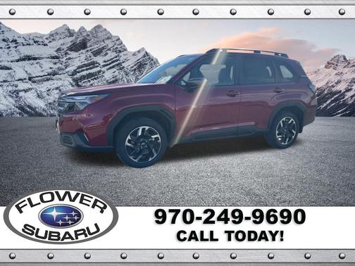 Red 2026 Subaru Forester Limited